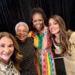 Michelle Obama Instagram - While in South Africa, we brought together grassroots leaders who are working to empower women and girls and help end child marriage in their communities. Memory Banda shared her powerful personal testimony about how child marriage impacted her family and how we can come together to create a better future for girls. Dr. Faith Mwangi-Powell from @GirlsNotBrides_ talked about the global progress that has been made to end child marriage and the work that still remains. Grassroots leaders from Malawi, Tanzania, and Guinea discussed their own efforts in a conversation led by the Girls First Fund — including leading youth-led groups that promote education and the importance of encouraging men and boys to become part of the change. @MelindaFrenchGates, Amal Clooney, Graça Machel, and I sat down with Redi Tlhabi to discuss how our organizations are working to support young women around the world. At the @GirlsOpportunityAlliance, we are working to support the next generation of women and girls, and I hope you’ll join us in this work at the link in my bio. Cape Town, South Africa