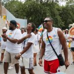 Michelle Obama Instagram - Loved seeing our @ObamaFoundation staff, their families, and folks around my hometown come together for Chicago’s Pride Parade! It’s always such a fun and joyful celebration of the LGBTQ+ community—and a powerful reminder of the progress that’s possible when we come together. Chicago, Illinois