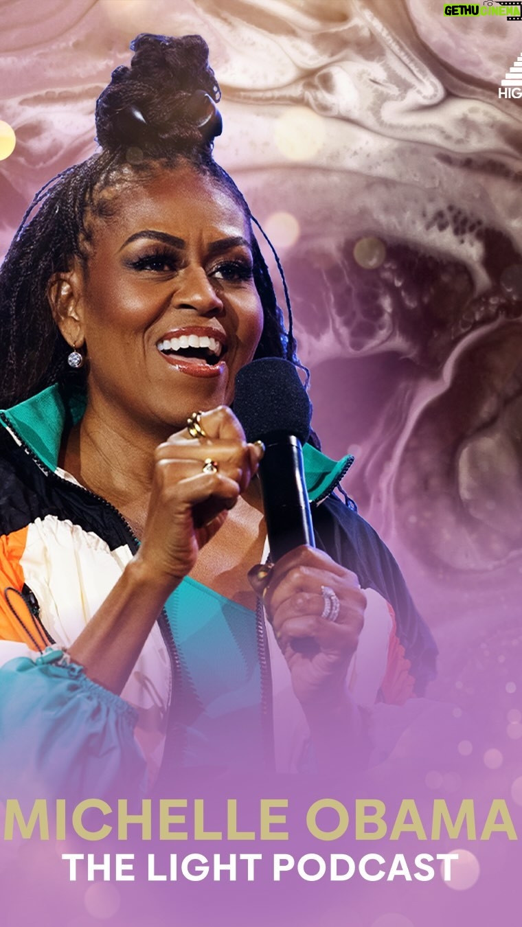 Michelle Obama Instagram - I believe that there is a light inside each of us—and that we have to work our hardest to kindle it and share it with the world. Join me and some special guests as we have conversations on topics we care about on my new @HigherGroundMedia podcast, The Light Podcast on @Audible. We’ll be releasing new episodes every Tuesday. Listen to the first episode with Hoda Kotb at the link in my bio. If you’ve already listened, tell me what part resonated with you the most in the comments! #TheLightPodcast