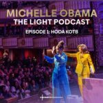 Michelle Obama Instagram - Listen to my first episode of @HigherGroundMedia’s The Light Podcast now on @Audible! In this episode, the dazzling @HodaKotb and I talk about this idea of light, which is not just the title of this podcast and my book—it’s fundamental to how I see the world. I believe that everyone has a light inside them. Sometimes it’s a steady flame, while other times, it’s a tiny little glimmer. And at other moments, it’s a raging fire. Hoda and I discuss the importance of this light, practicing kindness, overcoming self-doubt, parenting, and more. Click the link in my bio to listen to the first episode of The Light Podcast today on Audible. #TheLightPodcast