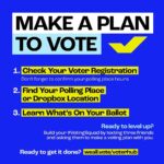 Michelle Obama Instagram - It’s Election Day — the LAST day to make your voice heard in our elections this year. Head over to the link in my bio to find out what’s on your ballot and learn what you need to bring with you to the polls. If you live in Virginia, Ohio, Georgia, Mississippi, Kentucky, or North Carolina – I want to see you heading to the polls today or dropping off your absentee ballot. This election is too important to sit out! And if you run into any problems or have questions, call or text the Election Protection Hotline at 866-OUR-VOTE to speak with a trained volunteer and get the answers you need. Let’s make our voices heard loud and clear at the ballot box! 🗳️