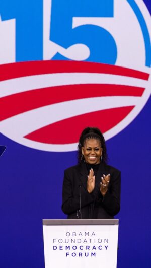Michelle Obama Instagram - To all our Obama alumni who joined Barack and me in Chicago, as well as all those who couldn’t make it, I just want to say thank you for everything you have done over the past 15 years—not just for me, not just for Barack, but for our country and our world. 

You’ve shown us what’s possible when you get involved not just in spite of the scale of the challenge, but because of it. You’ve shown us change is possible—and that our hopes are more powerful than our fears. And in the years that have followed since Election Night in Grant Park, you’ve proven that again and again and again.