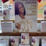 Michelle Obama Instagram - This #BlackHistoryMonth, I wanted to give a shoutout to some incredible Black-owned bookstores that have supported The Light We Carry on and off the tour. 📚@harrietts_bookshop 📚@unclebobbies 📚@marcus.books 📚@mahoganybooks 📚@semicolonchi 📚@esowonbooks I’m so grateful for all the ways they have championed my book and helped make these past few months so special. Tag a Black-owned bookstore in your community and tell me more about them!