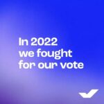 Michelle Obama Instagram - One year ago today, @WhenWeAllVote and 30 partner organizations came together and pledged to: 📣 Recruit and train volunteers 🗳️ Register, educate, and turn out voters ✊🏾 Fight for voting rights We asked you to join us and you did. Last year, over 100,000 of you volunteered with When We All Vote to register two million voters (double our goal!), and more than 4,000 lawyers donated more than 45,000 hours of free legal services to protect voting rights. And we’re not done just yet. When We All Vote is fired up to continue this work in 2023 and beyond—we are so grateful to the volunteers, community organizations, and individuals who have joined us in this fight.