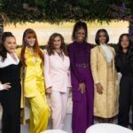 Michelle Obama Instagram - When I first wrote #TheLightWeCarry, my hope was this book would help start conversations and inspire people to think of the tools they need to navigate life during times of uncertainty. I was thrilled to sit down with some inspiring women— @AngieMartinez, @KellyRowland, @MsTinaLawson, @WinnieHarlow and @HerMusicOfficial—to discuss themes in my book including everything from overcoming our fears, marriage, parenting and so much more. Watch the special conversation tonight at 8pm ET on @REVOLTtv.