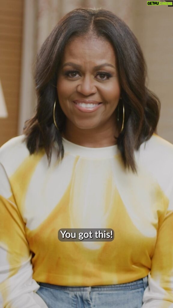 Michelle Obama Instagram - It’s National College Application Month! 🎓 I wanted to share three tips to help you as you work on your college applications using the @CommonApp: 1️⃣ Pick colleges you would actually want to attend. 2️⃣ Share your personal story — not the story that you think colleges want to hear. 3️⃣ Know that there are people out there who want to help you along your journey. You’ve got an entire community of people cheering you on – including me and @BetterMakeRoom. You can do this! #ReachHigher