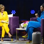 Michelle Obama Instagram - What an incredible show in Philly with @HodaKotb! It’s been an amazing first week of #TheLightWeCarry Tour, and I can’t wait to see even more of you soon. Keep sharing your stories, reflections, and photos with me as you read along or join me on tour. I want to see it all! The Met Philly