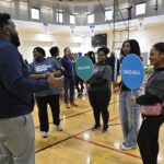 Michelle Obama Instagram - Dr. King's voice rang out with a call for people to work together toward a better tomorrow. This #MLKDay, the @ObamaFoundation organized a day of service on the South Side of Chicago. I’m inspired by the folks who are taking action today in Chicago and across the United States. 💙