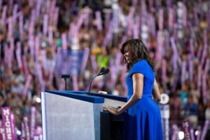 Michelle Obama Instagram - I never could have imagined that the phrase “when they go low, we go high” would become synonymous with my name. So, over the six years since I said those words at the Democratic National Convention, I’ve had a lot of time to reflect about the concept more broadly. And in The Light We Carry, I wrote about it. 
 
For a long time, “going high” was a simple mantra that Barack and I used to encourage each other. It was a simplification of our ideals, everything we’d gleaned from our upbringings that had been simmered into us over time: Tell the truth, do your best by others, keep perspective, and find a way to stay tough through it all.
 
And let’s be clear: Going high doesn’t mean doing nothing. It’s not disengagement or simply turning the other cheek. It’s about making your work count and your voice heard in a way that’s authentic to you and constructive for others. It’s about making sure your commitment to dignity and decency lights the way in everything you do—how you treat others, how you show up in the world, how you respond when your back’s against a wall. 
 
So as we wrap up this year and look to the start of a new one, let’s remember the power that lies in our words and our actions. Some folks are always going to try to bring us down. But the moment we stoop down to their level? That’s the moment we surrender our power to them. So for me, even when it’s hard, even when we don’t feel like we want to, going high will always be the answer. #TheLightWeCarry