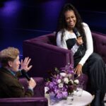 Michelle Obama Instagram – Thank you, San Francisco—what a great night, and what a great host! Always so grateful to you, Conan, for bringing the laughs. #TheLightWeCarry 🙏🏾 The Masonic