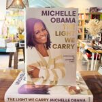 Michelle Obama Instagram - On this #SmallBusinessSaturday, let's give it up for all the independent bookstores and booksellers for everything they do. I'm so grateful for their support of #TheLightWeCarry, and I hope all of you will check out your neighborhood bookstore this holiday season and all year round! ❤️