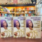 Michelle Obama Instagram - On this #SmallBusinessSaturday, let's give it up for all the independent bookstores and booksellers for everything they do. I'm so grateful for their support of #TheLightWeCarry, and I hope all of you will check out your neighborhood bookstore this holiday season and all year round! ❤️
