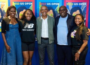 Michelle Obama Instagram - So proud of you, @CocoGauff! Your hard work and grit was on display throughout this tournament. This is your moment! 👏🏾