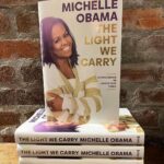 Michelle Obama Instagram - On this #SmallBusinessSaturday, let's give it up for all the independent bookstores and booksellers for everything they do. I'm so grateful for their support of #TheLightWeCarry, and I hope all of you will check out your neighborhood bookstore this holiday season and all year round! ❤️