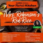 Michelle Obama Instagram - I recently joined my friend @Michele__Norris on Your Mama’s Kitchen, her new podcast from @HigherGroundMedia. In it, she explores the way rich histories, cultures, and memories can be developed right at home at our kitchen tables. During our conversation, I talked about how nothing tastes more like home to me than my mother’s red rice — a recipe she learned from my paternal grandmother. It’s full of flavor and easy to make in large batches, and it’s the perfect dish for a picnic or BBQ! I could not be more excited to share it with you all ahead of the holiday weekend. If you end up trying it, let me know what you think. And be sure to tune into future episodes of Your Mama’s Kitchen podcast to learn more fun, and meaningful, recipes like this one. Listen now wherever you get your podcasts.