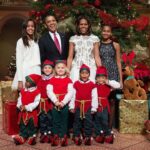 Michelle Obama Instagram - From our family to yours, Merry Christmas!