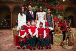 Michelle Obama Instagram - From our family to yours, Merry Christmas!