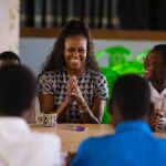 Michelle Obama Instagram - Every place I go, I meet girls with endless passion, resilience, and hope for the future. My recent trip to Malawi and South Africa with @MelindaFrenchGates and Amal Clooney was no different. We met with dozens of incredible girls with big dreams for themselves, and spoke with leaders who are working tirelessly to build a brighter future for these girls. The @BBC100Women produced a documentary that shares their powerful stories and highlights some of our efforts to end child marriage. You can watch it now at the link in my bio—I hope you’ll be just as inspired and moved by their stories as I was.