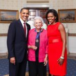 Michelle Obama Instagram - When a young Sandra Day graduated from Stanford Law School near the top of her class — in two years instead of the usual three — she was offered just one job in the private sector. Her prospective employer asked her how well she typed and told her there might be work for her as a legal secretary.    Fortunately for us, she set her sights a little higher — becoming the first woman to serve as a U.S. Supreme Court justice. As a judge and Arizona legislator, a cancer survivor and child of the Texas plains, Sandra Day O'Connor was like the pilgrim in the poem she sometimes quoted — forging a new path and building a bridge behind her for all young women to follow. Michelle and I send our thoughts to Sandra’s family and everyone who learned from and admired her.