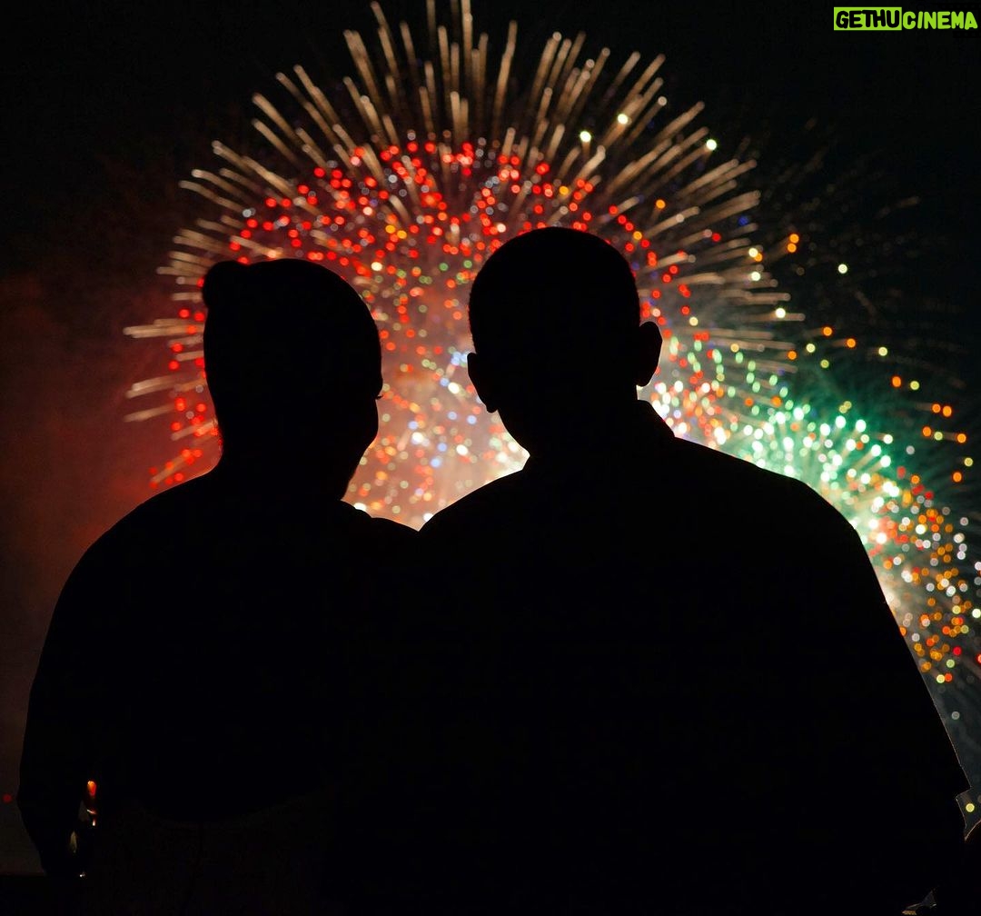 Michelle Obama Instagram - From our family to yours, we hope you have a happy Fourth of July!