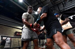 Mike Tyson Instagram - “Honored to work with champion Francis Ngannou.  He is a prime example of a person that took their adversity and made it their advantage. “