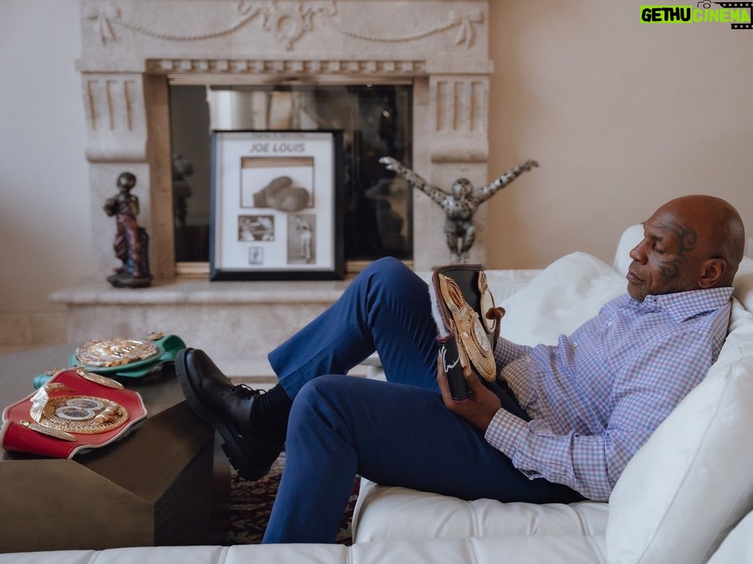 Mike Tyson Instagram - "It's just a belt without a man's story"