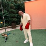 Mike Tyson Instagram - “Yes, those are rose petals on my gloves. Packs a sweeter punch“