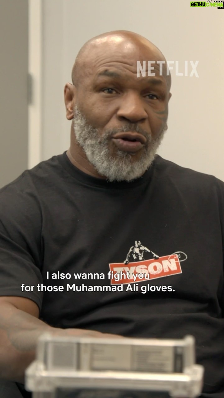 Mike Tyson Instagram - “Now this is going to be GOOD! The new @Netflix series ‘King of Collectibles: The Goldin Touch is now streaming! You can watch my boy @KenGoldin and his team crush the collectibles game. I’m going to watch all six episodes right now. Who’s with me?! #TheHobby #Goldin #KingOfCollectibles “