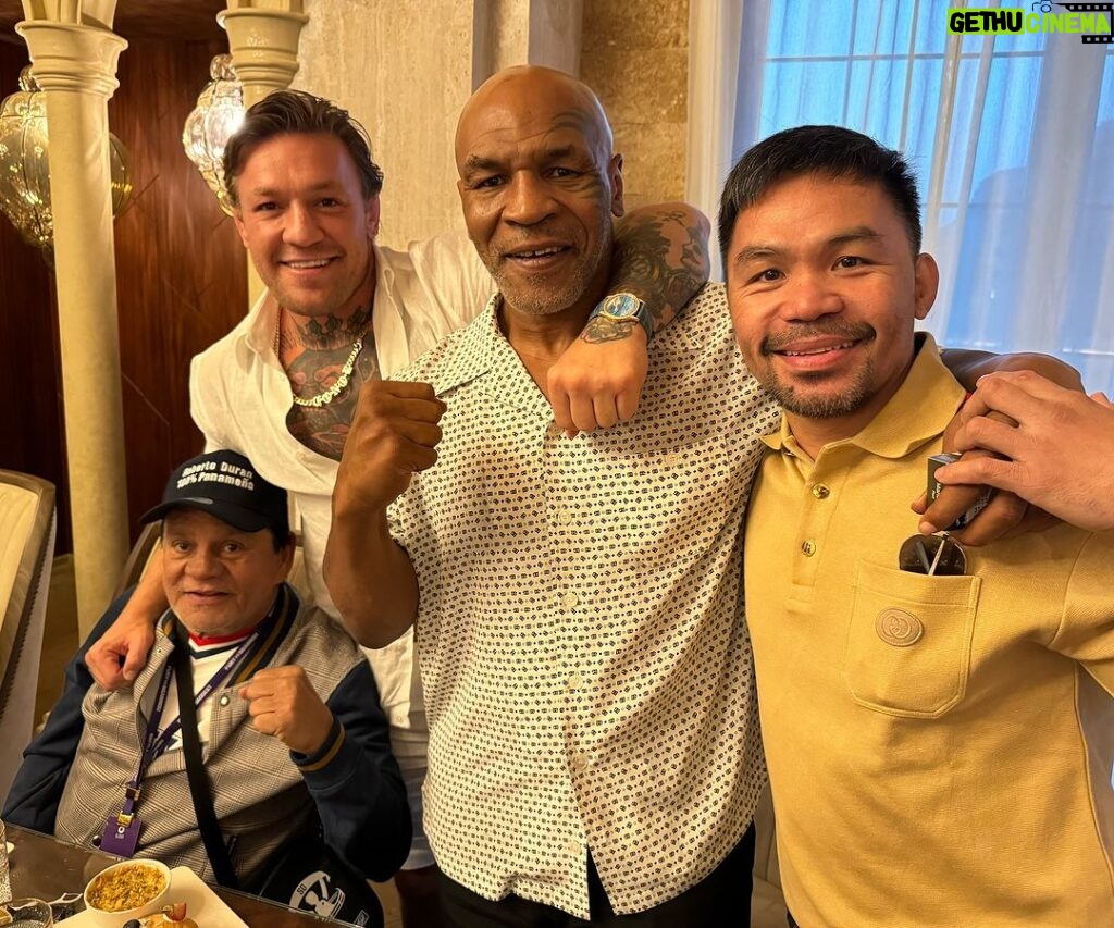 Mike Tyson Instagram - Tag team in a street fight anyone? I got my team 😂