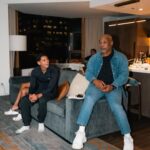 Mike Tyson Instagram - “ Always enjoy hanging with the people’s champ @kingryan “