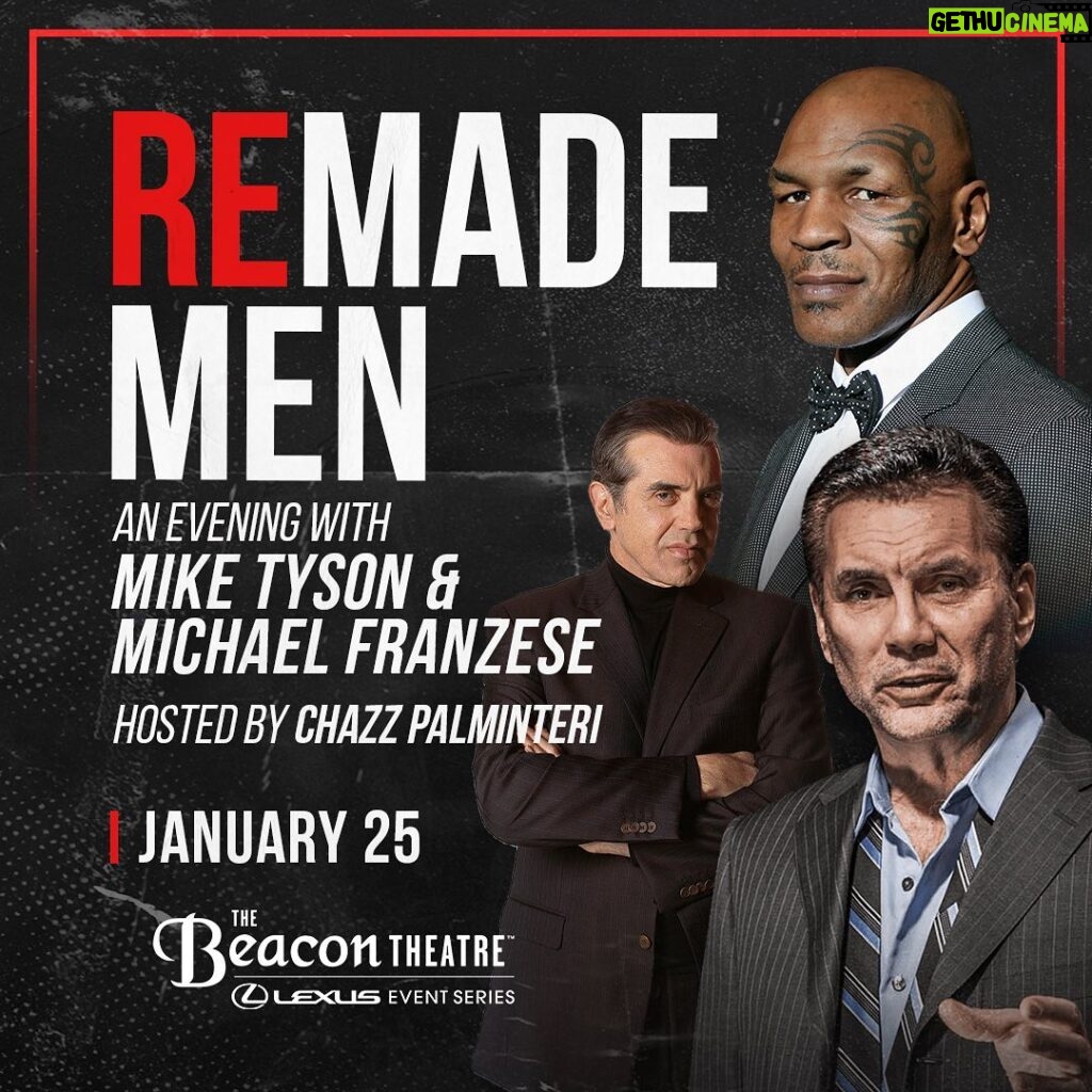 Mike Tyson Instagram - “One night only, tickets on sale now”