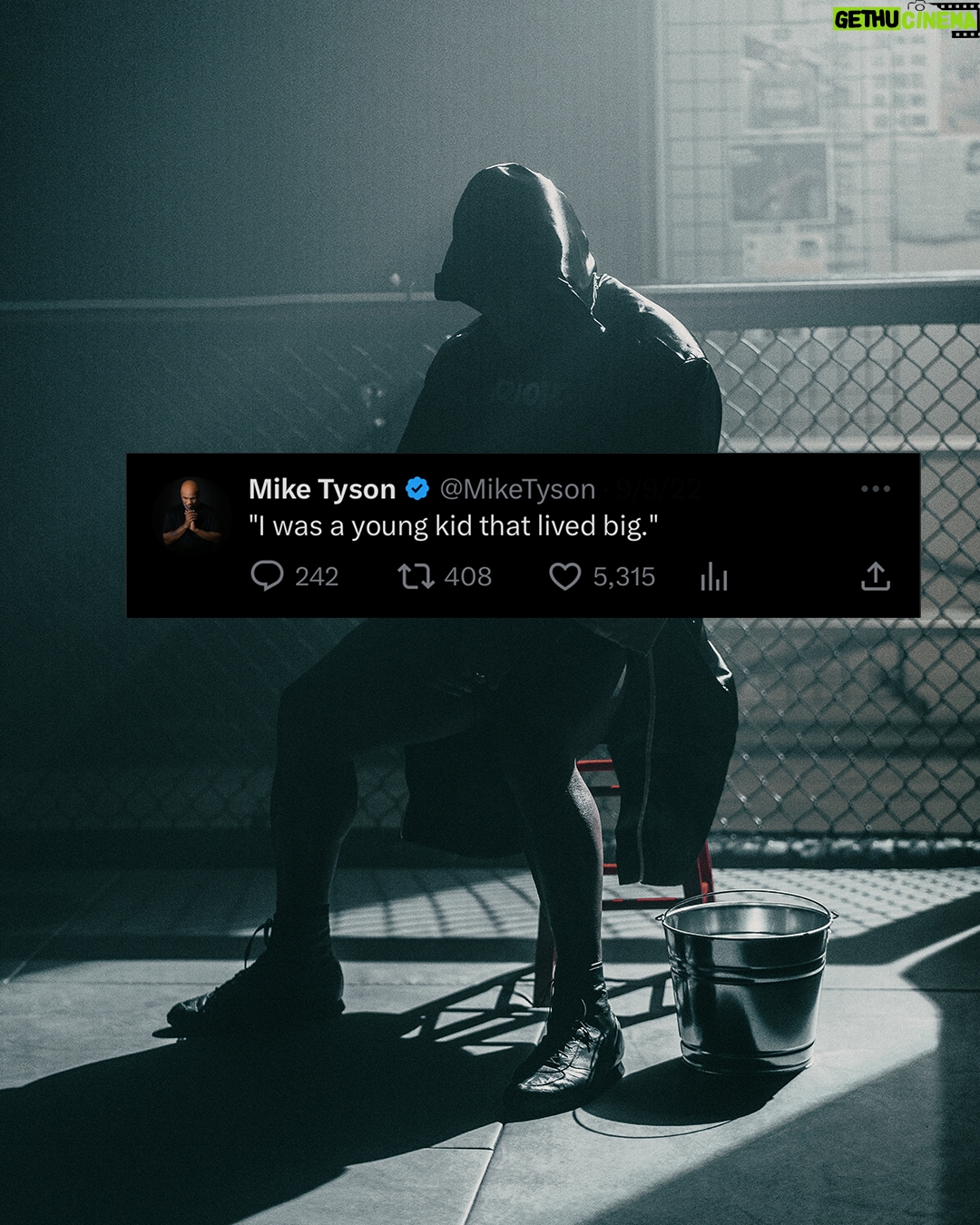 Mike Tyson Instagram - "I was a young kid that lived big."