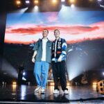 Mikhail Zasidkevich Instagram - Dabro в Crocus City Hall (06.11.23) Финальный концерт тура «Надо повторить» прошел в самом большом концертном зале Москвы. Было красиво, атмосферно, масштабно!