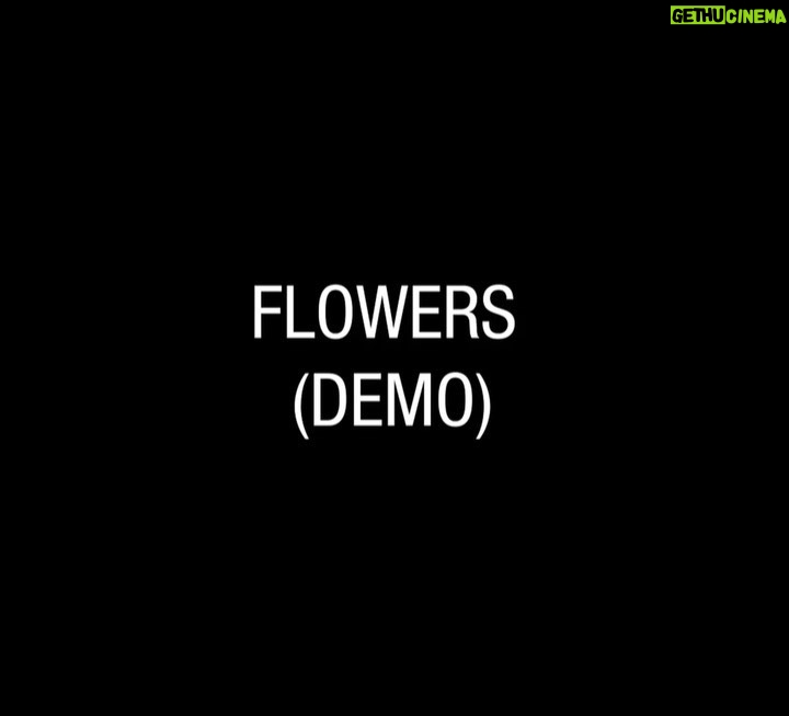 Miley Cyrus Instagram - FLOWERS (DEMO) OUT NOW.