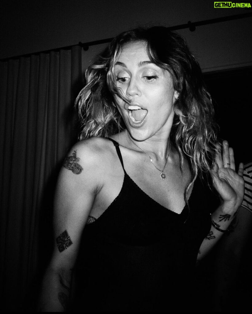 Miley Cyrus Instagram - I’m celebrating how much love Used To Be Young is receiving from around the world. It’s inspiring to see all of you relating my story to your own lives. That is the best part of making music. Thank you!!!!