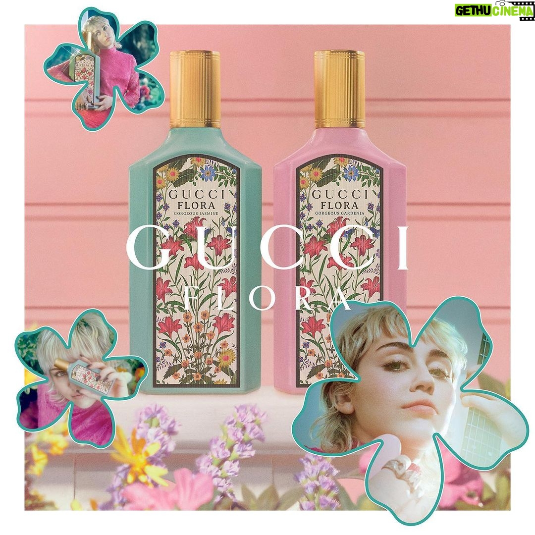 Miley Cyrus Instagram - Introducing Gucci Flora Gorgeous Jasmine Eau de Parfum, the latest #FloraFantasy @alessandro_michele @petrafcollins @GucciBeauty #GucciBeauty