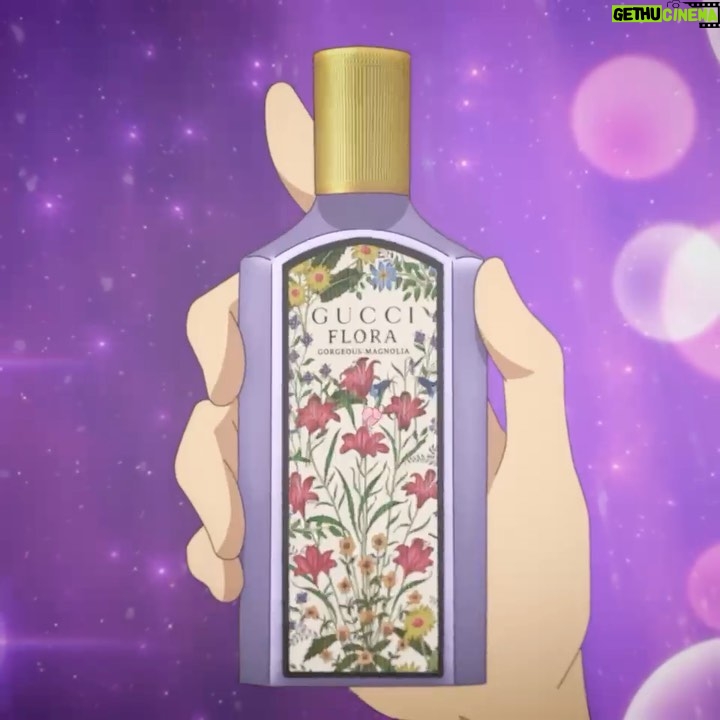 Miley Cyrus Instagram - Set your #FloraFantasy free with the new Gucci Flora Gorgeous Magnolia Eau de Parfum @guccibeauty #GucciBeauty #GucciFlora