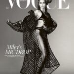 Miley Cyrus Instagram - The summer of 2023 belongs to @BritishVogue’s June 2023 cover star @MileyCyrus. Now 30, with several lifetimes of glory, nonsense, trauma and good times under her belt, Cyrus is in showgirl mode. “A lot of headlines have said, ‘This is Miley’s moment.’ And I’m like, ’That’s exactly what it is. It’s a moment. And it will be over,” she tells @GilesHattersley. “That’s not pessimistic. That’s honest and that’s OK with me. I actually prefer it. I don’t like to stay big.” Click the link in bio to read the interview, and see the full story in the new issue, on newsstands Tuesday 23 May. #MileyCyrus wears all @MaisonAlaia, photographed by @StevenMeiselOfficial and styled by @Edward_Enninful, with hair by @GuidoPalau, make-up by @PatMcGrathReal, nails by @JinSoonChoi, entertainment director-at-large @JillDemling and production by @ProdN_ArtAndCommerce. [Image description: Image shows Miley Cyrus, a white woman, on the cover of British Vogue. The full-length, black and white image captures Miley mid-dance move, wearing an Alaïa bodysuit under a floor-length mesh Alaïa coat, with Alaïa mesh boots that reach to mid-calf. Above her head, the Vogue logo in big white letters. The cover also reads: “Miley’s mic drop.“]