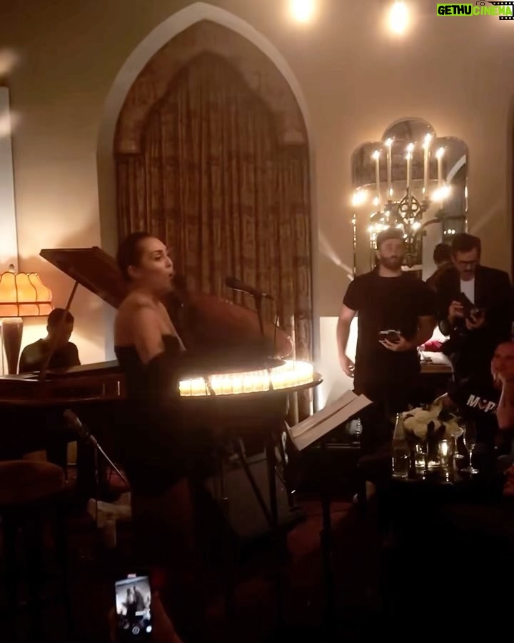 Miley Cyrus - 2.3 Million Likes - My birthday gift to MYSELF this year was VERY on brand. I performed for MYSELF and sang my favorite songs including my own. First “live” performance of Flowers was to an audience full of my friends and family. Taking this song back to the seed… she sprouted sensationally. Grateful for the growth in us both. 🌹💋❤️ With Love, Miley