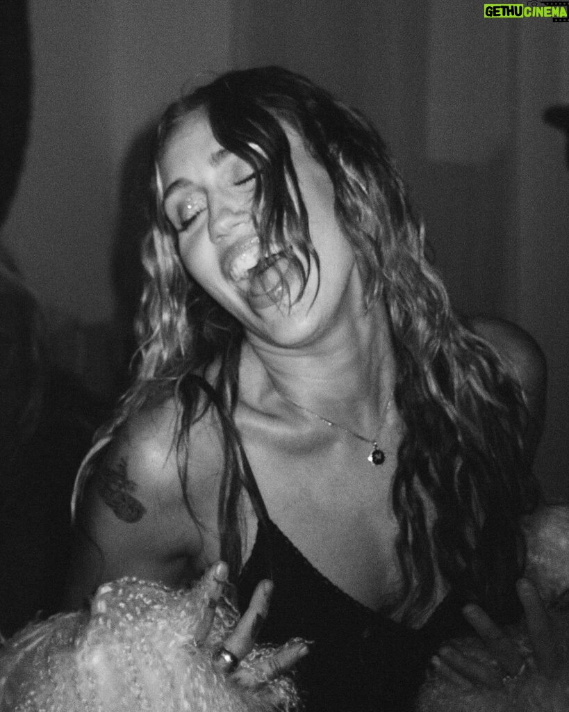 Miley Cyrus Instagram - I’m celebrating how much love Used To Be Young is receiving from around the world. It’s inspiring to see all of you relating my story to your own lives. That is the best part of making music. Thank you!!!!