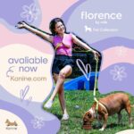 Millie Bobby Brown Instagram - Our florence by mills pet collection is available NOW and exclusively on Kanine.com. We can't wait to see our four-legged florence fam wearing the new collection!💜 @milliebobbybrown #milliebobbybrown #kaninegeneration #florencebymills