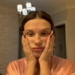 Millie Bobby Brown Instagram – embracing the imperfections with @florencebymills 💜