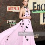 Millie Bobby Brown Instagram - the dress. @louisvuitton