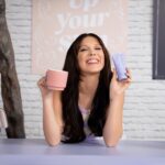 Millie Bobby Brown Instagram - @florencebymills wake up your skin collection mood ✨💜☕ available NOW at florencebymills.com and @ultabeauty #florencebymills