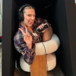Millie Bobby Brown Instagram - I just wrapped up recording the audiobook for my first novel #NineteenSteps, which is out in less than two weeks! I’m so honored to give voice to this story which means so much to me and my family. Be sure to pre-order your copy today by clicking the link in my bio!