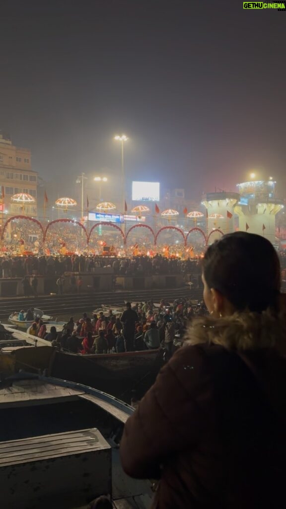 Mimi Chakraborty Instagram - 🙏🙏🙏 Ganga Ghat Varanasi