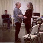 Mimi Kennedy Instagram - Repost from @gregmaraio • I couldn’t help sneaking this photo at rehearsal. I could watch these two all day. #prupayne @mimikennedyla #gordonclapp @seanddaniels @arizonatheatre