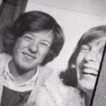 Mimi Kennedy Instagram - Happy Birthday to my best friend Nancy! 🥳 Here we are in 1961 being silly in a photo booth. You can see from my scrapbook caption that I had this on my dressing room mirror when I was on Broadway in #greasethemusical 🎶”Ain’t it good to know you got a friend”🎶 There’s something extraordinary and grounding about shared history and long friendships.