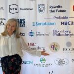 Mimi Kennedy Instagram - Photos from yesterday’s panel at @hollywoodclimatesummit This Intergenerational intersectional conference showed many ways to change. I was so happy to be on this panel. Deeply provocative comments and explorations. I feel less alone in hoping to, and trying to, bring deeper awareness into the stories Hollywood tells-comedy or drama. We need it. AND we'll be held accountable for what we put into peoples heads, l've no doubt. Let's make art matter when it costs as much as what we do for tv and film does. 2. Me & Stephanie Hsu- Her intellect & wisdom shining as bright as her career. What a gift. 3. Me & Rebecca Jim. She is the Tar Creekkeeper as well as the Executive Director and co-founder LEAD Agency. 4. IMAGE DISTRIBUTED FOR HOLLYWOOD CLIMATE SUMMIT - 📸: Mark Von Holden (L-R) Marina Kim, Pooja Tilvawala, Genesis Butler, Loren Waters, Mimi Kennedy, Rebecca Jim, Stephanie Hsu, and Roena Koenig attend the Fourth Annual Hollywood Climate Summit at the Samuel Goldwyn Theatre on Friday, June 23, 2023 in Beverly Hills, Calif. #climateactivism is #intergenerational #hollywoodclimatesummit @hollywdhealth @cogenerate_ @caringacrossgen across generations @r_s_greene