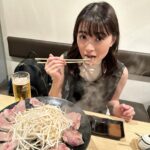 Mio Yuki Instagram - 毎日ジンギスカンを食べてました🤤 #北海道 #ジンギスカン